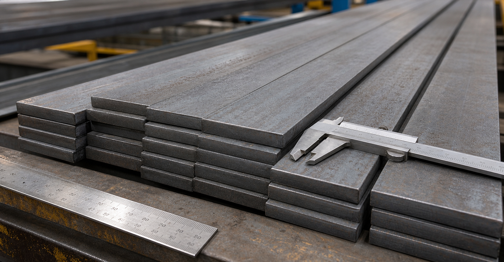 Steel quality and measurement inspection